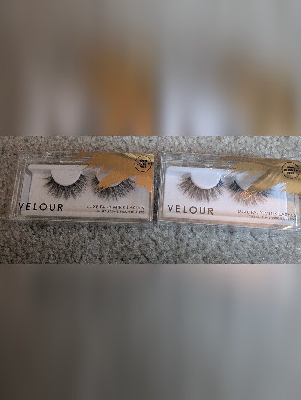 NEW Velour Vegan Luxe Faux Mink Eyelashes (Set of 2)